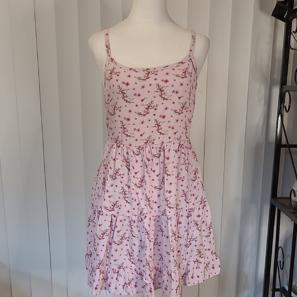 Hot Topic Sakuro Moon Tiered Sundress